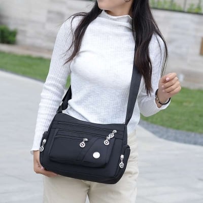 Picture of Fashion Women Single Shoulder hand Bag Crossbody Bag (Multi Colour ) - Purple - Int: One size