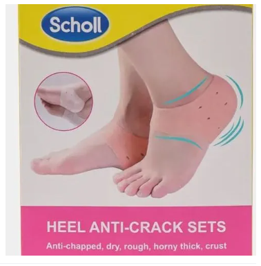 Picture of Silicone Moisturizing Gel Heel Anti-Crack Socks to Eliminate Cracks Feet Skin Care - Multicolor - Int: One size