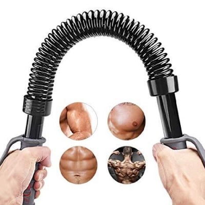 Picture of Spring Arm Strength Hand Gripper Arm Power Blaster Fitness Equipment Gym Expander Forearm Power Twister - Hand Grip - Black - Int: One size