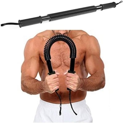 Picture of Spring Arm Strength Hand Gripper Arm Power Blaster Fitness Equipment Gym Expander Forearm Power Twister - Hand Grip - Black - Int: One size