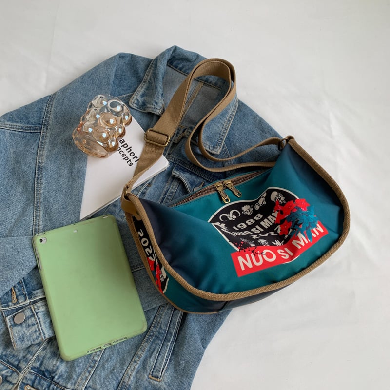 Picture of Messenger Shoulder Tide Bag ( blue color ) - Blue - Int: One size
