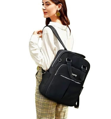 Picture of (Black Color )Travel And Student School Bag Bagpack - Black - Int: One size