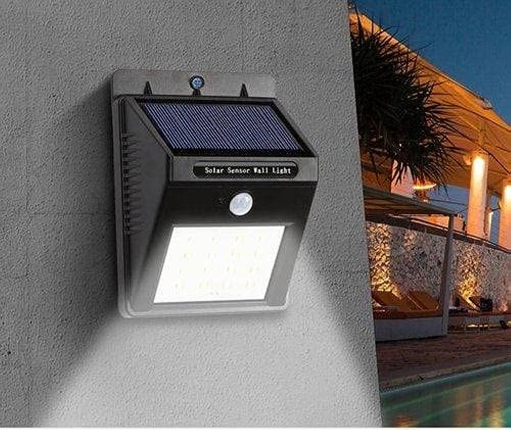 Picture of 30 LED Solar Lights Outdoors Waterproof Solar Lawn Light Solar Power Light for Garden Path l Decoration - Black