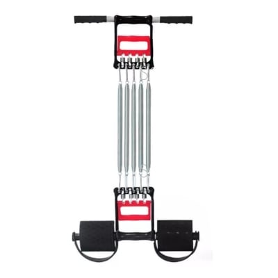 Picture of 5 Spring Chest Pull Expander 3 in 1 - Hand Grip - Hand Grip - Black