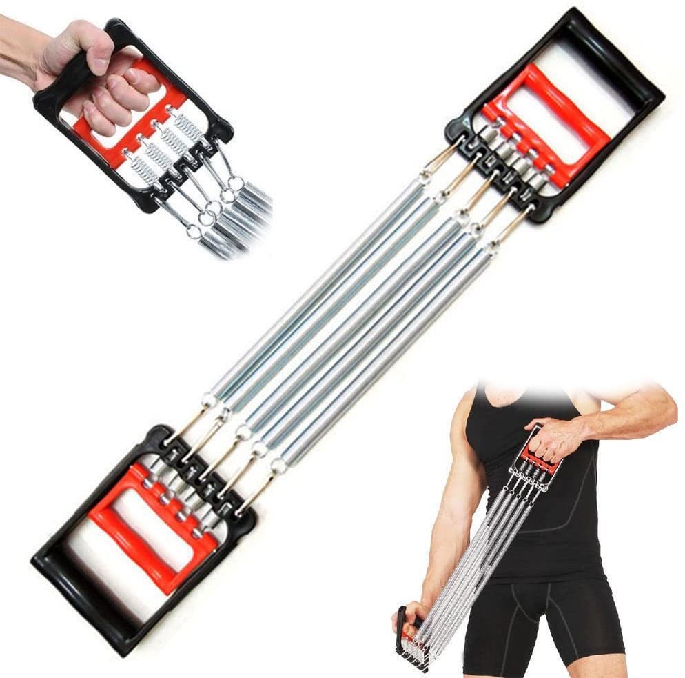 Picture of 5 Spring Chest Pull Expander 3 in 1 - Hand Grip - Hand Grip - Black