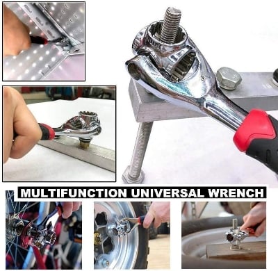 Picture of 48 in 1 Universal Wrench Handy Adjustable Tool Multi-Function Socket Spanner - Multicolor