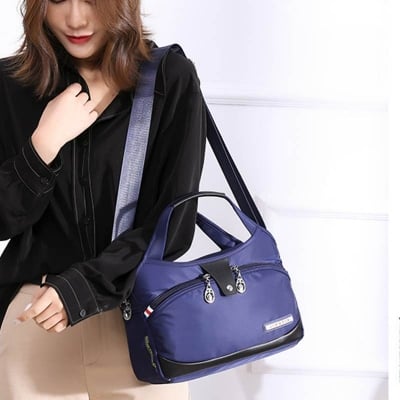 Picture of Blue Color-Large Capacity Waterproof Anti-theft Fashion - Blue - Int: One size