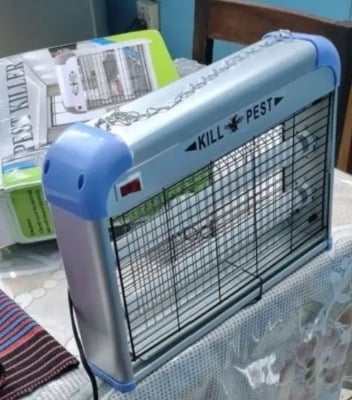 Picture of New Model Levelex Bug Zapper Fly Trap Mosquito Killer Electric Insect Killer Mosquito Killer Pest/Electronic Mosquito Killer Machine For Home - Silver - Int: One size