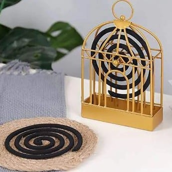 Picture of Mosquito Coil Rack Plate with Cover and Handle for Home,Outdoor,Mosquito Coil Holder;;;;;; - Multicolor