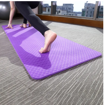 Picture of Yoga Mat for Women Yoga Lovers Exercise Gym Mat Non Slip With Strap.. - Multicolor - Int: One size