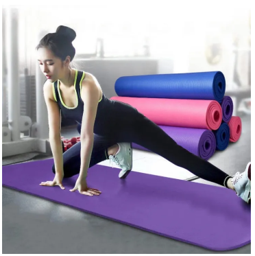 Picture of Yoga Mat for Women Yoga Lovers Exercise Gym Mat Non Slip With Strap.. - Multicolor - Int: One size