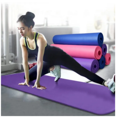 Picture of Yoga Mat for Women Yoga Lovers Exercise Gym Mat Non Slip With Strap.. - Multicolor - Int: One size