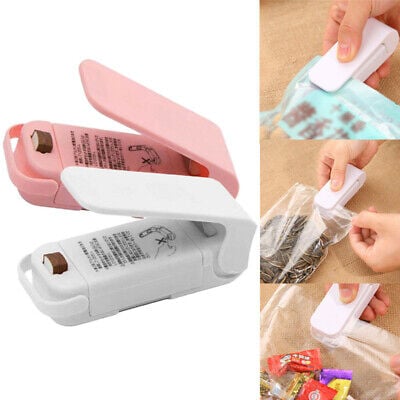 Picture of Portable Sealer Package Mini Sealing Machine Food Snack Clip Heat Sealer Dounp - Int: One size