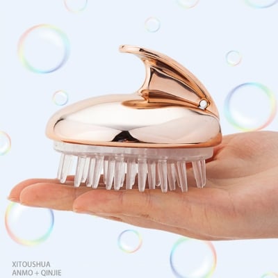 Picture of Sculp Massager and Silicone Shampoo Brush - Multicolor