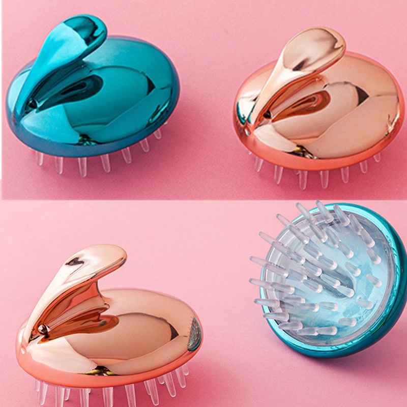 Picture of Sculp Massager and Silicone Shampoo Brush - Multicolor