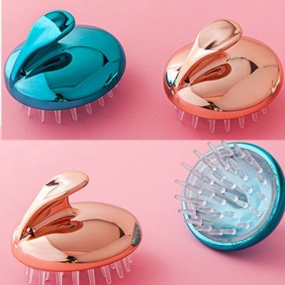 Picture of Sculp Massager and Silicone Shampoo Brush - Multicolor