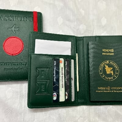 Picture of Smart Passport Covers Holder Wallet Case-New 2024 - Green - Int: One size