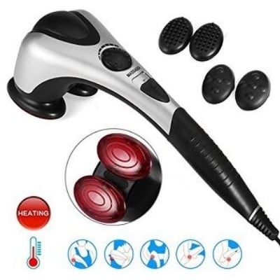 Picture of Double Head Heating Massager - Black - Int: One size