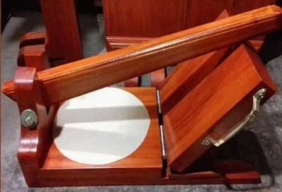 Picture of Wooden Roti Maker Low Price - Experience Traditional Roti Making With This Affordable Wooden Roti Maker - Brown - Int: One size