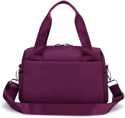Picture of (Purple Color)Waterproof Messenger Cross Body Ladies Handbag Bag Shoulder Bag Womens Purse - Purple - Int: One size