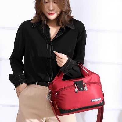 Picture of Red Color-Large Capacity Waterproof Anti-theft Fashion - Red - Int: One size