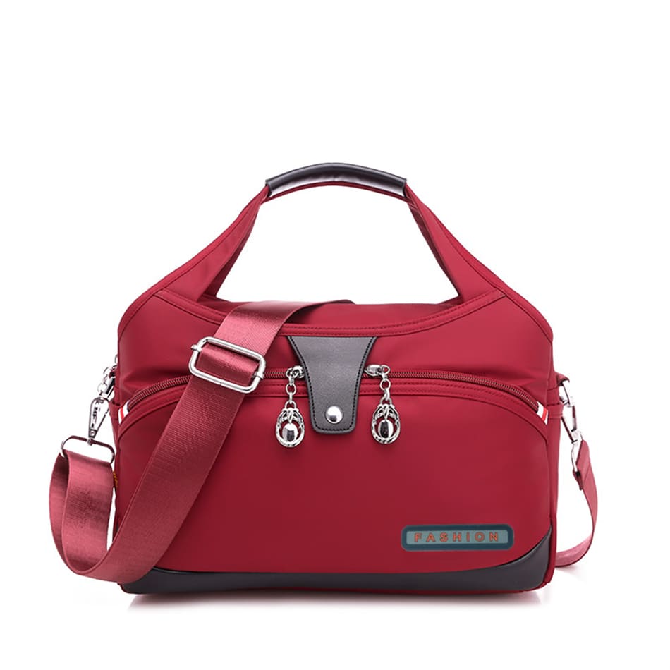Picture of Red Color-Large Capacity Waterproof Anti-theft Fashion - Red - Int: One size