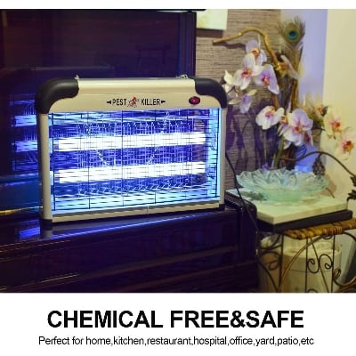Picture of 1 Feet Pest Killer/ Mosquito Killer Lamp UV Light 20 Watt - Silver - Int: One size