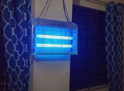 Picture of 1 Feet Pest Killer/ Mosquito Killer Lamp UV Light 20 Watt - Silver - Int: One size
