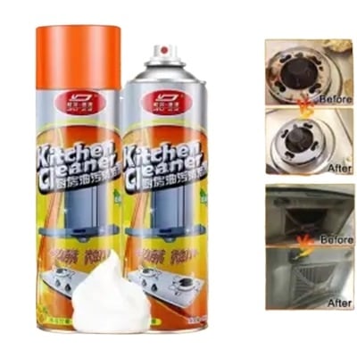 Picture of 2024 New  Powerful Kitchen Foam Cleaner Spray (1PCS) - Orange - Int: One size