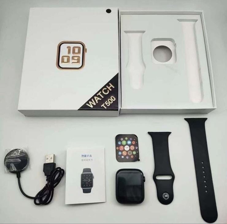Picture of Exclusive new T500 Smart Watch Compatible with Android & iOS Bluetooth Watch - Stay Connected and Track Your Fitness with This Smart and Stylish Timepiece - Black - Int: One size