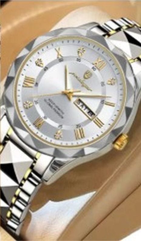 Picture of Poedagar  Update version 2025 Water Proof Watch Model  Color Silver - White.... - Int: One size
