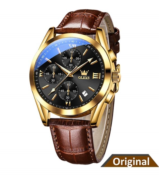 Picture of Exclusive new OLEVS Brands Luxury Men's Watch Code 2827 Black - Int: One size
