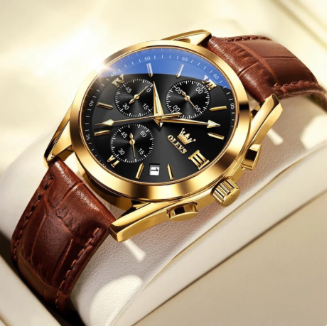 Picture of Exclusive new OLEVS Brands Luxury Men's Watch Code 2827 Black - Int: One size