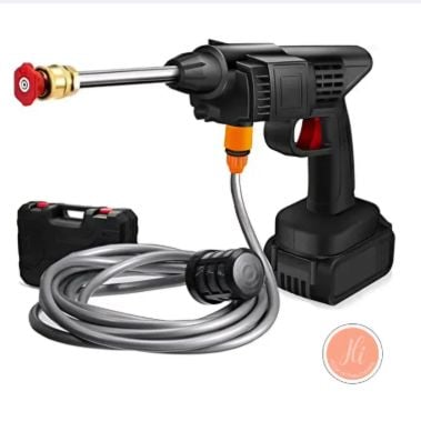 Picture of Double Battry Rechargeable Car washer Gun Machine//2025 - Black - Int: One size