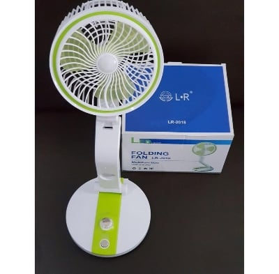 Picture of Recharable Table Fan With Light - Multicolor - Int: One size