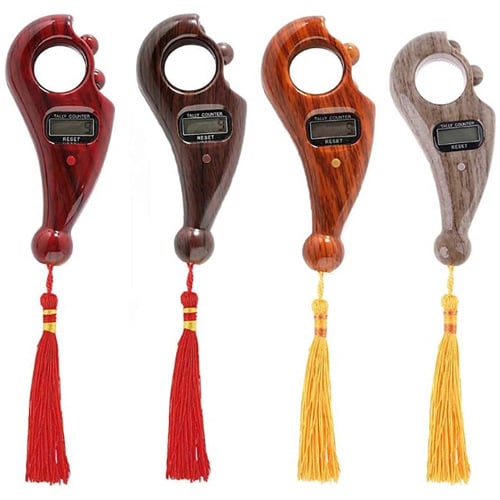 Picture of Rotating Prayer Beads Digital Counter Portable Finger Tasbeeh Misbaha Counter Prayer Islamic Tasbih Muslim Eid Gifts - Int: One size