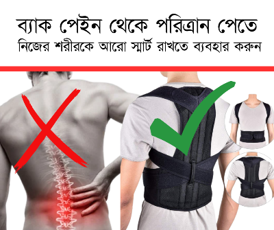 Picture of Back Pain Need Help Belt...Both men and women can use it - Black - Int: One size