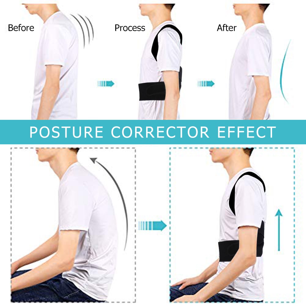 Picture of Back Pain Need Help Belt...Both men and women can use it - Black - Int: One size