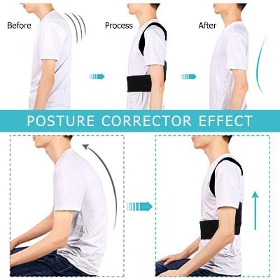 Picture of Back Pain Need Help Belt...Both men and women can use it - Black - Int: One size