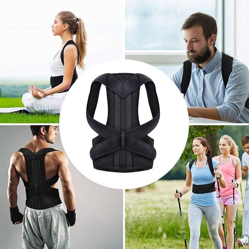 Picture of Back Pain Need Help Belt...Both men and women can use it - Black - Int: One size