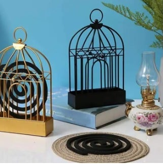 Picture of New Model 2024-Coil Rack Plate with Cover and Handle for Home,Outdoor,Mosquito Coil Holder - Int: One size