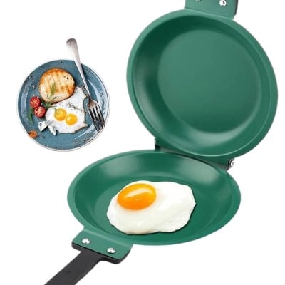 Picture of Double Sided non-stick Frying Pan - Green - Int: One size