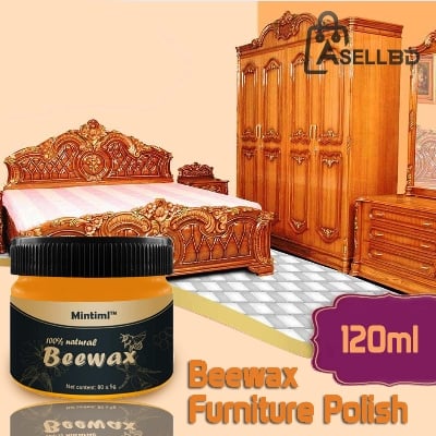 Picture of Mintiml Bwax Wood Polish Polyshing Compound Wax Floor Seasoning Ferr Rap Care Magic Repair - Brown - Int: One size