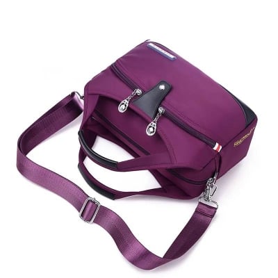 Picture of Purple  Color-Large Capacity Waterproof Anti-theft Fashion - Purple - Int: One size