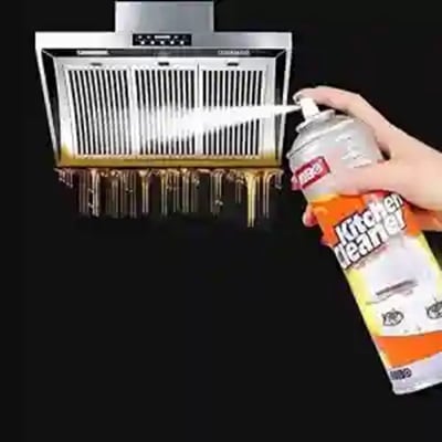 Picture of New Powerful Kitchen Foam Cleaner Spray (1PCS) - Orange - Int: One size
