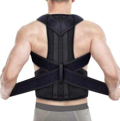 Picture of New 2024-Smartly Royal Posture Back Support Belt..Black Colour - Black