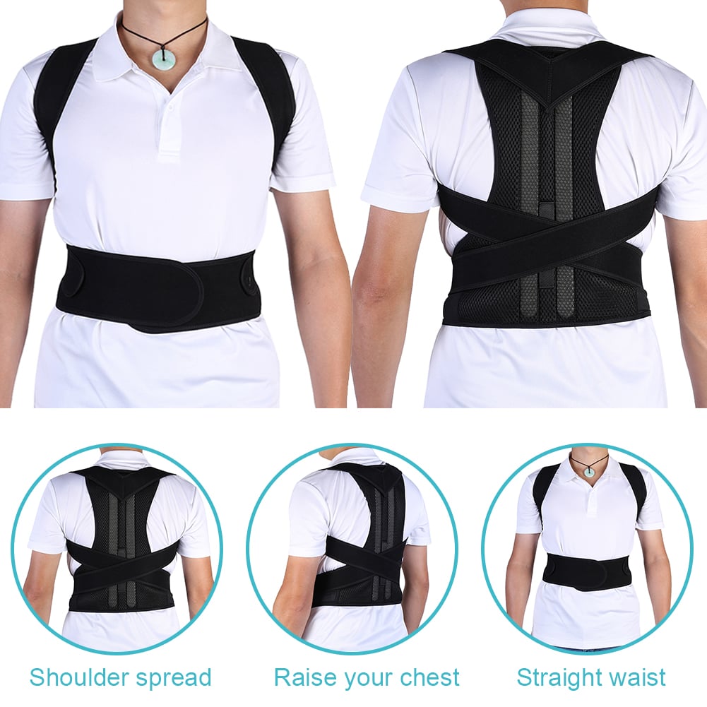 Picture of New 2024-Smartly Royal Posture Back Support Belt..Black Colour - Black