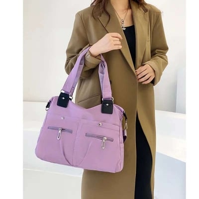 Picture of Women Oxford Handbag Nylon Large Capacity Ladies Commuter Canvas Bag Korean Female Traval Casual Shoulder Bag Luxury Handbag - Int: One size