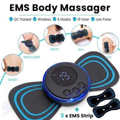 Picture of 2 Pad Smart Pocket Body Massager.. - Black