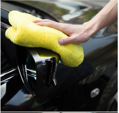 Picture of Car washing towel thickened large water absorption coral velvet wiping scarf double -sided car washing car cleaning car clean towel - Multicolor - Int: One size